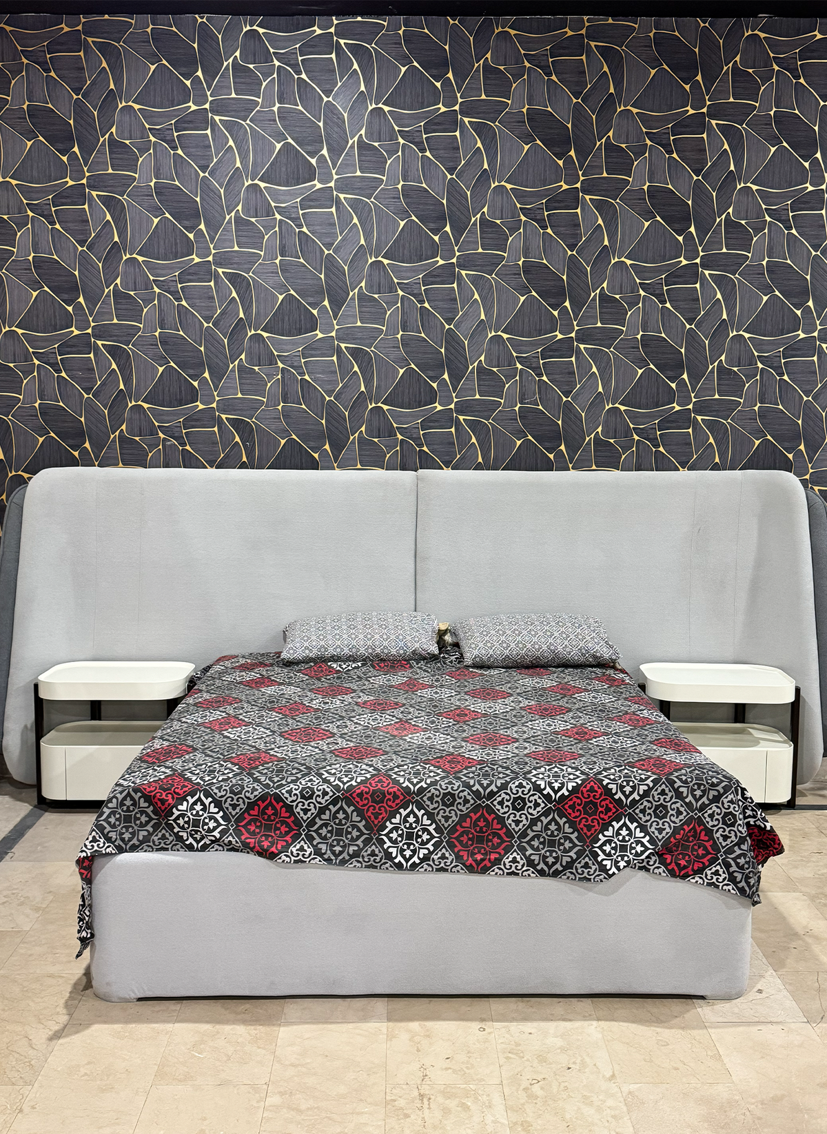 Bed Set Curve Modern