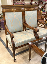Chair set walnut