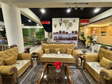 Chinoti golden sofa
