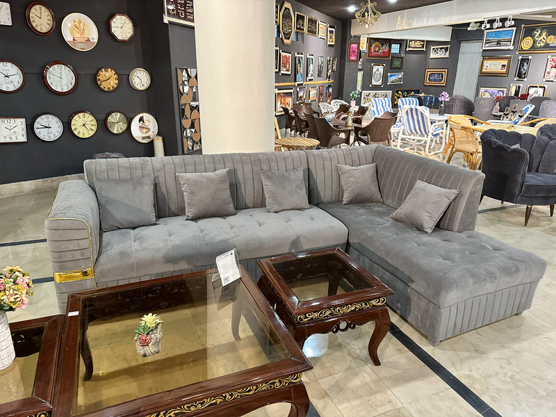 L shape sofa