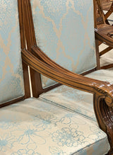 Chair set walnut