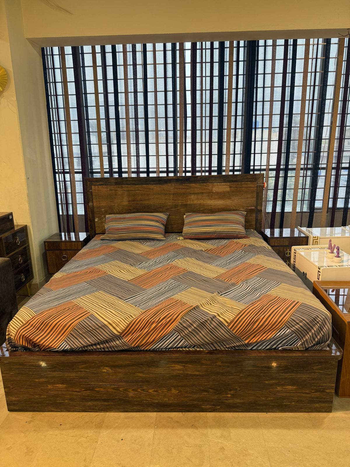 Bed Set Brown
