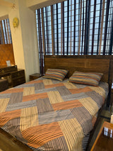 Bed Set Brown