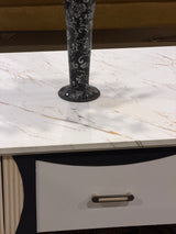 Modern UV Sheet Marble-Top  Center Table